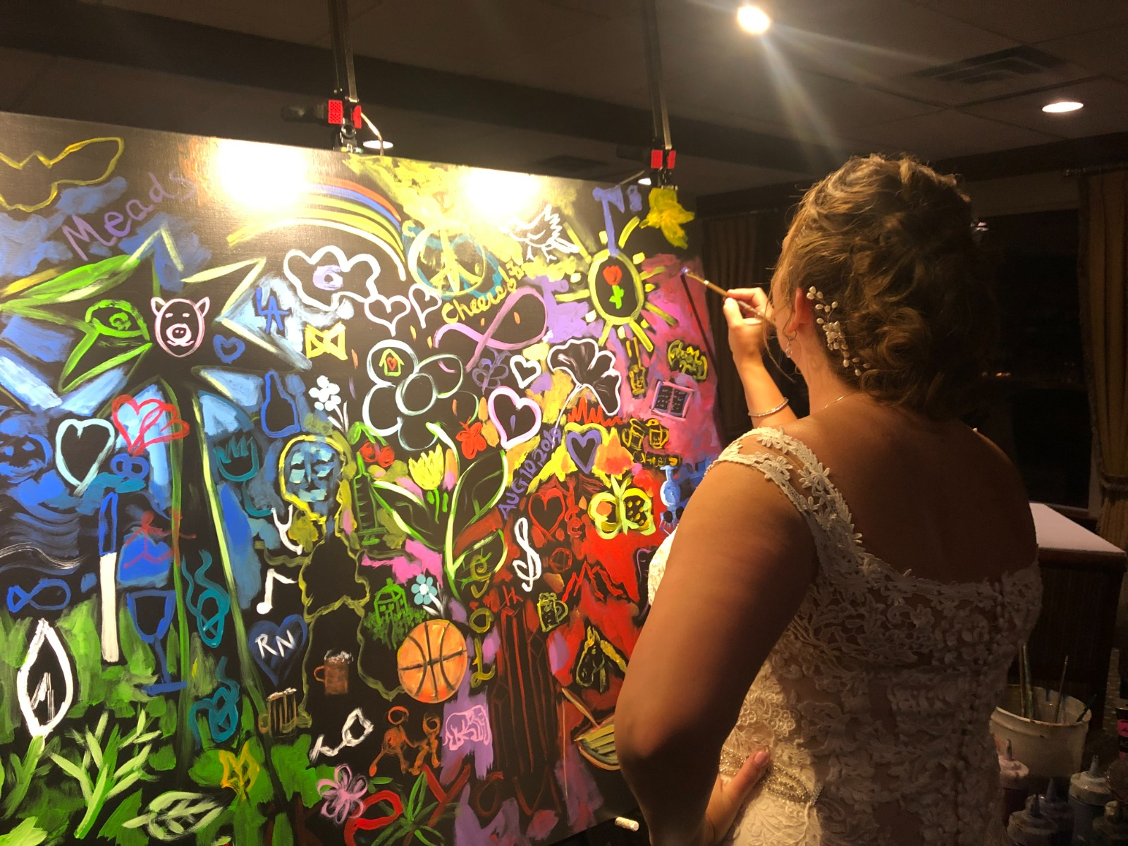 Live Wedding Painter Chicago