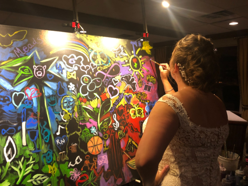 Live Wedding Painter Chicago